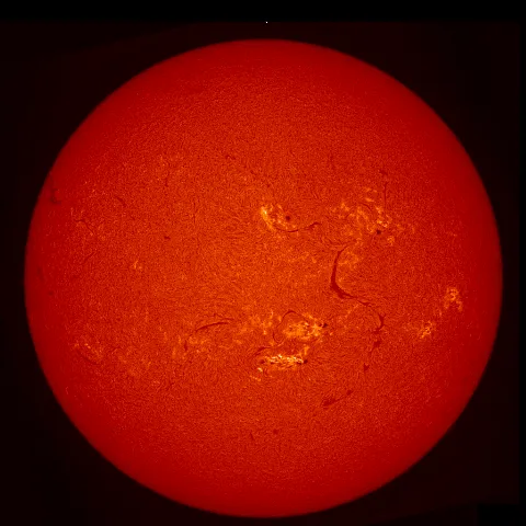 Image of Sun's chromosphere