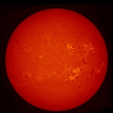 Image of Sun's chromosphere