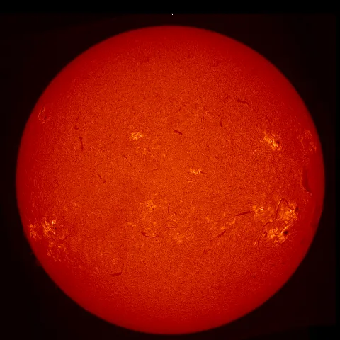 Image of Sun's chromosphere