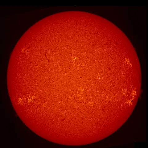 Image of Sun's chromosphere