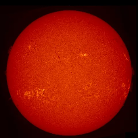 Image of Sun's chromosphere