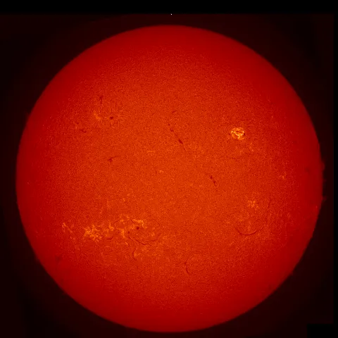 Image of Sun's chromosphere