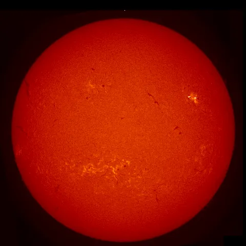 Image of Sun's chromosphere