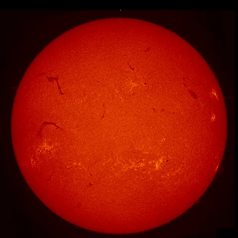 Image of Sun's chromosphere