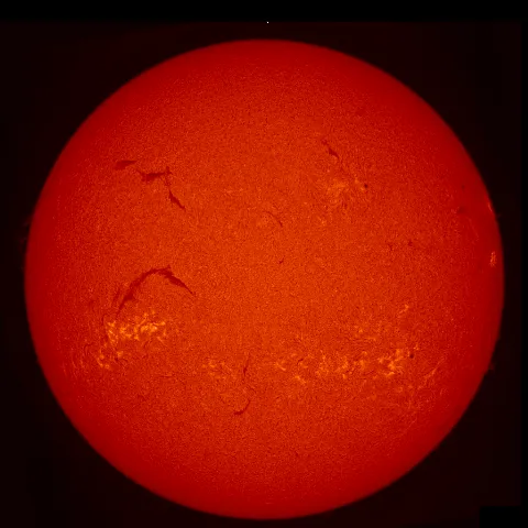 Image of Sun's chromosphere