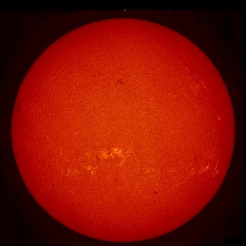 Image of Sun's chromosphere