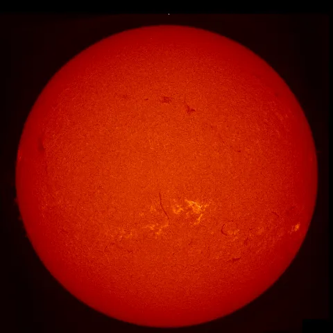 Image of Sun's chromosphere