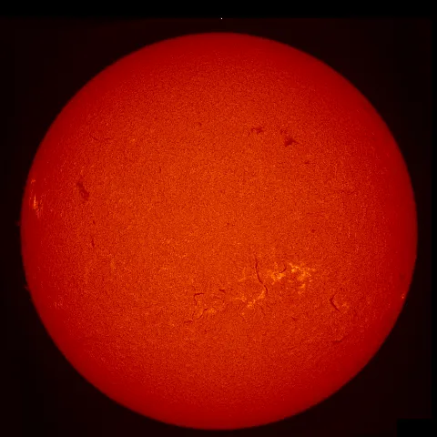 Image of Sun's chromosphere