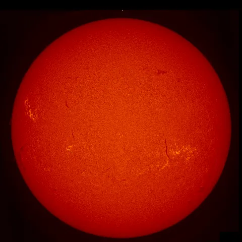 Image of Sun's chromosphere