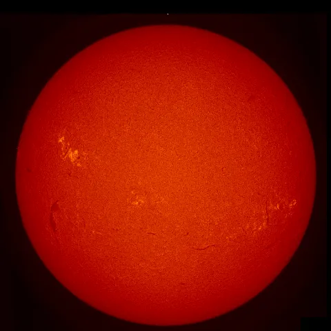 Image of Sun's chromosphere