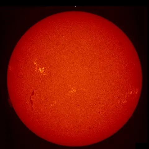 Image of Sun's chromosphere