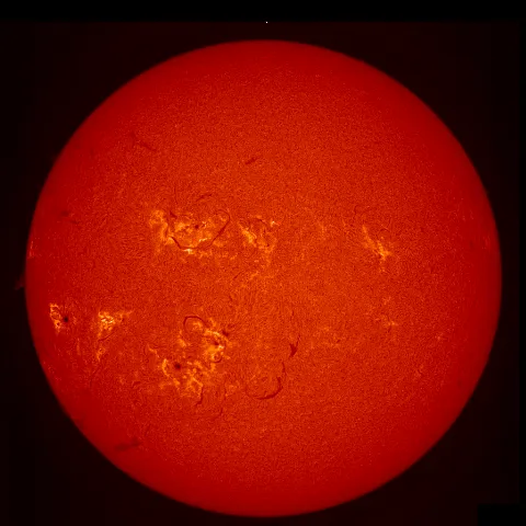 Image of Sun's chromosphere