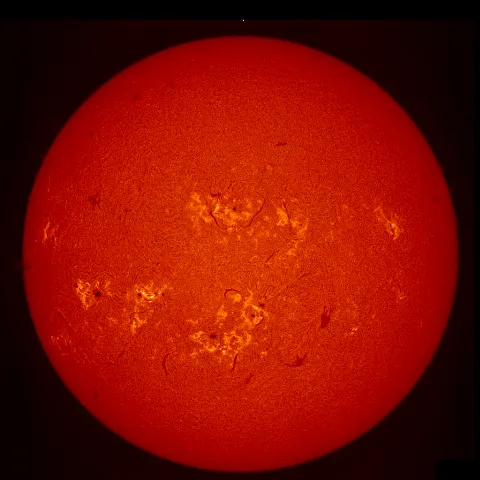 Image of Sun's chromosphere