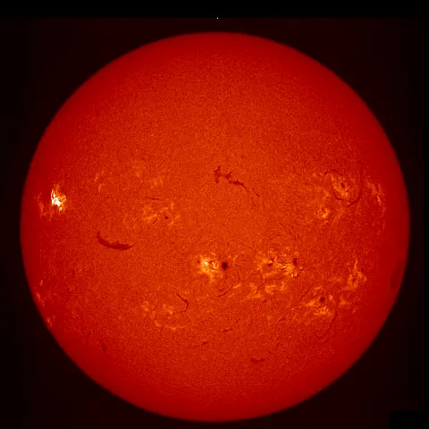 Image of Sun's chromosphere