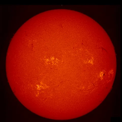 Image of Sun's chromosphere