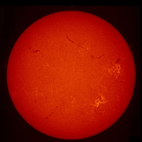 Image of Sun's chromosphere