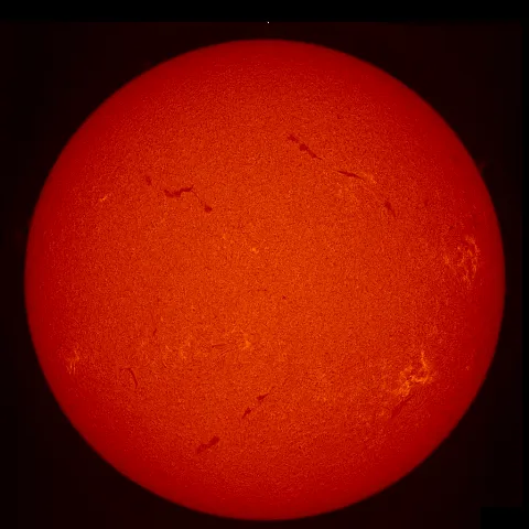 Image of Sun's chromosphere