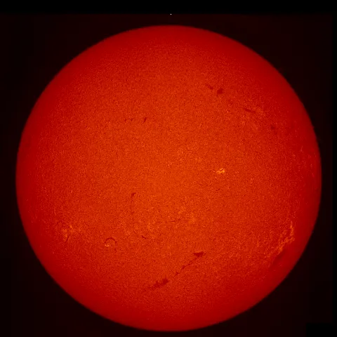 Image of Sun's chromosphere