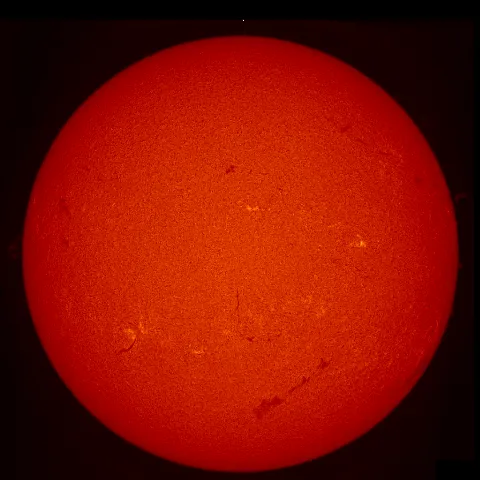 Image of Sun's chromosphere