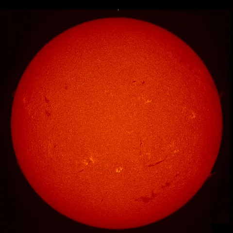 Image of Sun's chromosphere