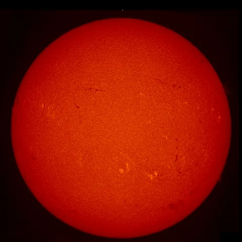 Image of Sun's chromosphere