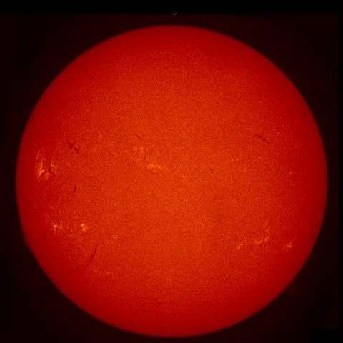 Image of Sun's chromosphere