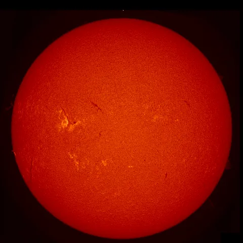 Image of Sun's chromosphere