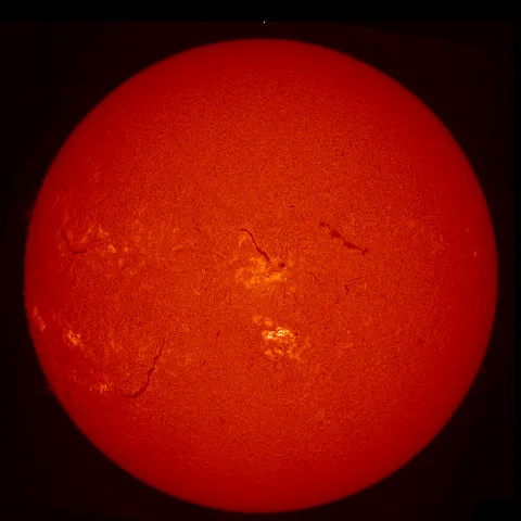 Image of Sun's chromosphere