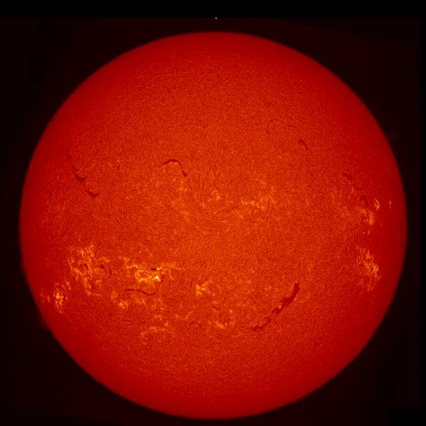 Image of Sun's chromosphere