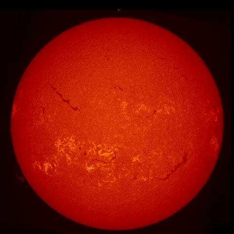 Image of Sun's chromosphere