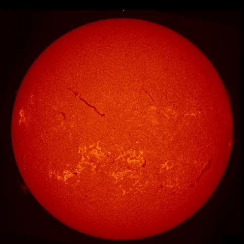 Image of Sun's chromosphere