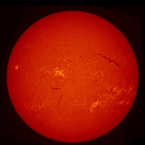 Image of Sun's chromosphere