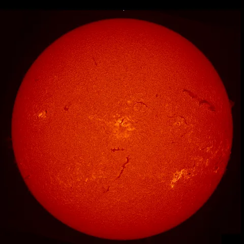 Image of Sun's chromosphere