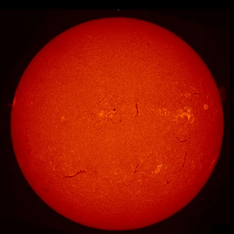 Image of Sun's chromosphere