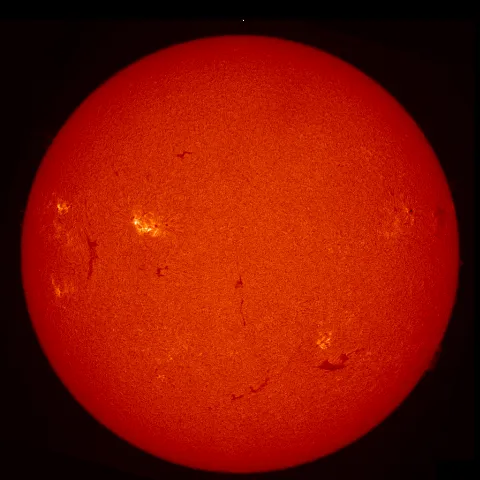 Image of Sun's chromosphere