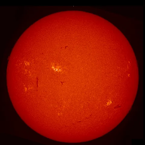 Image of Sun's chromosphere