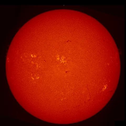 Image of Sun's chromosphere