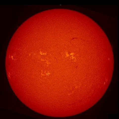 Image of Sun's chromosphere