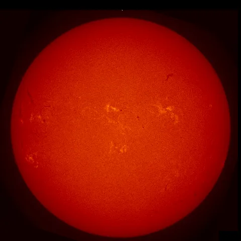 Image of Sun's chromosphere