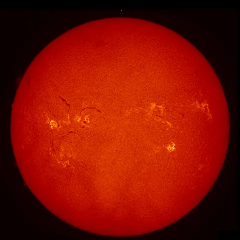 Image of Sun's chromosphere