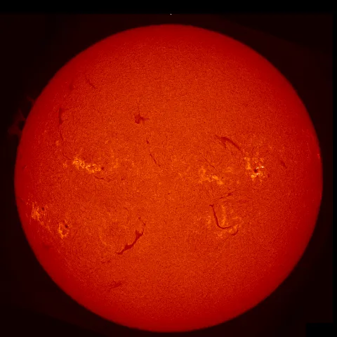 Image of Sun's chromosphere