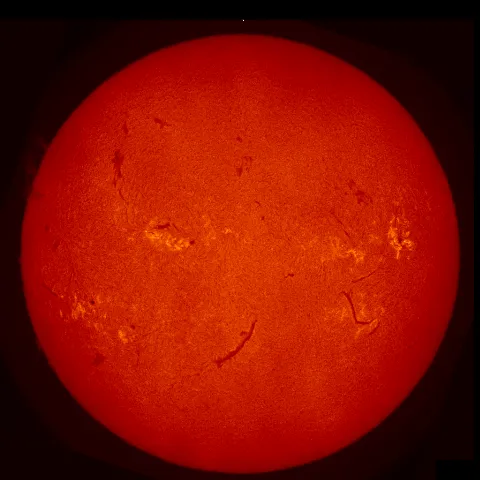 Image of Sun's chromosphere