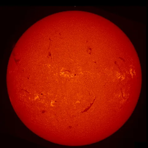 Image of Sun's chromosphere