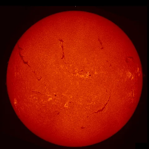 Image of Sun's chromosphere