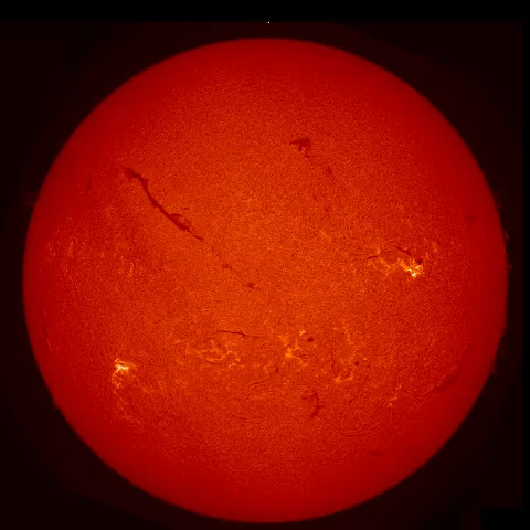 Image of Sun's chromosphere