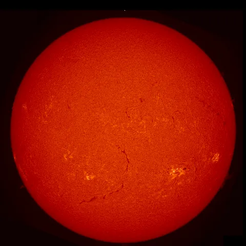 Image of Sun's chromosphere