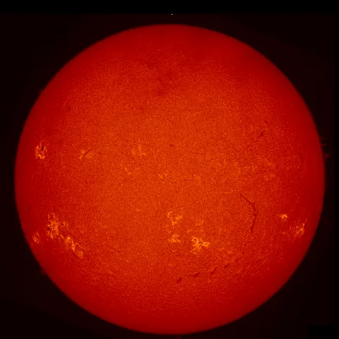 Image of Sun's chromosphere