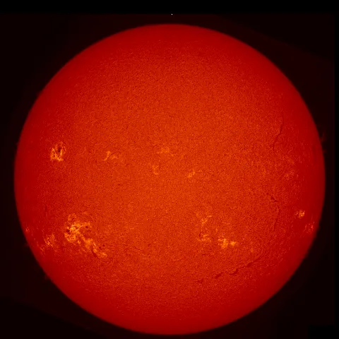 Image of Sun's chromosphere