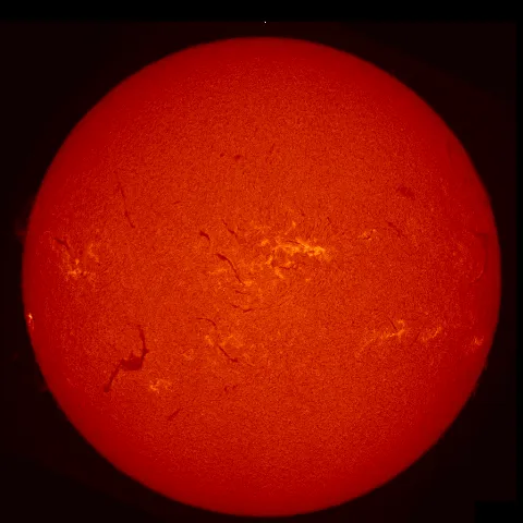 Image of Sun's chromosphere