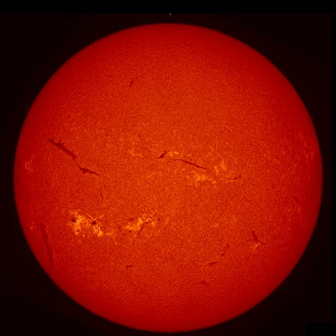 Image of Sun's chromosphere